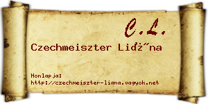 Czechmeiszter Liána névjegykártya